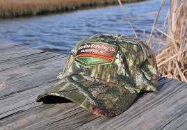 Camo hat, unstructured crown