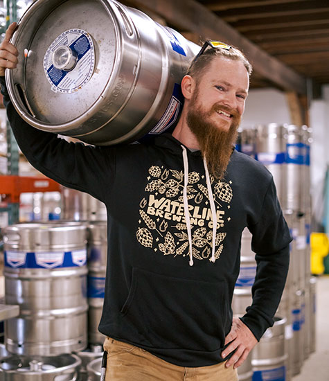 Waterline Brewing Co Team Beer Brewing Company In Wilmington NC
